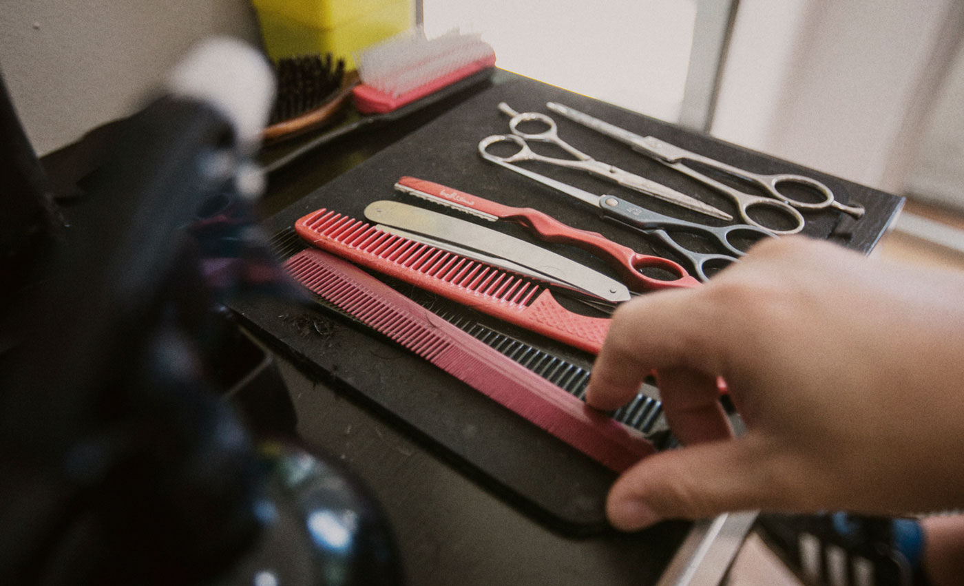 Barbería en La Palma, Canarias